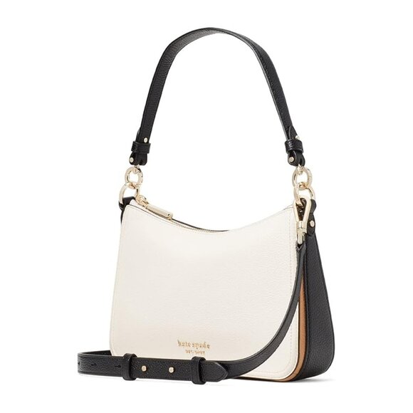 kate spade new york Color-Blocked Medium Convertible Crossbody – Parchment Multi - Picture 4 of 7